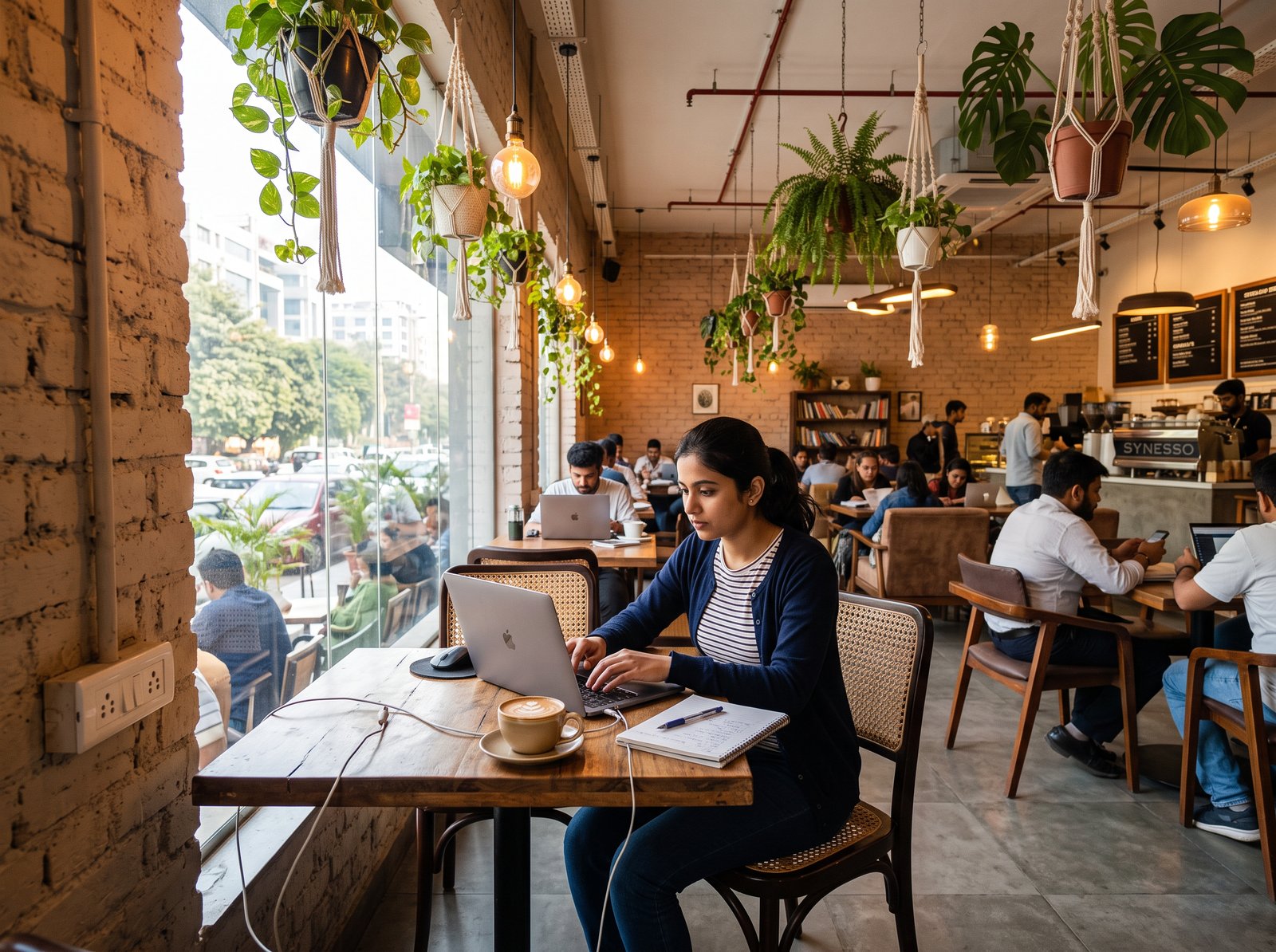 Best Cafés to Work From in Gurgaon