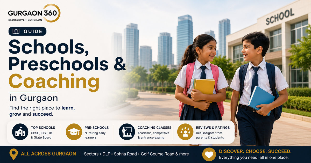 Schools, Preschools & Coaching in Gurgaon